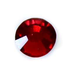 Asfour Crystal Flat Back Chaton Rose - 30SS LT SIAM RUBY