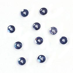 Asfour Crystal Loch Rose Sew-On Stone - Sequin 03MM DENIM BLUE
