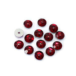 Asfour Crystal Loch Rose Sew-On Stone - Sequin 06MM SIAM