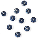 Asfour Crystal Loch Rose Sew-On Stone - Sequin 04MM DENIM BLUE