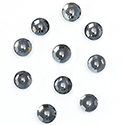 Asfour Crystal Loch Rose Sew-On Stone - Sequin 04MM DARK SHADOW