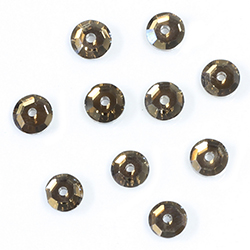 Asfour Crystal Loch Rose Sew-On Stone - Sequin 04MM HONEY (LIMITED STOCK)

