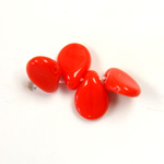 Preciosa Czech Pressed Glass Bead - Pip 5x7MM RED