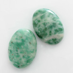 Gemstone Cabochon - Oval 25x18MM JADE ZING JIANG