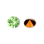 Swarovski Crystal Point Back Foiled Chaton - PP24 PERIDOT