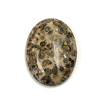 Gemstone Cabochon - Oval 30x22MM LEOPARD SKIN AGATE