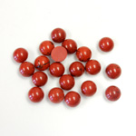 Gemstone Cabochon - Round 05MM RED JASPER