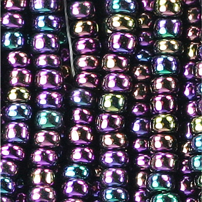 Preciosa Czech Glass Seed Bead - Round 08/0 IRIS PURPLE 59195