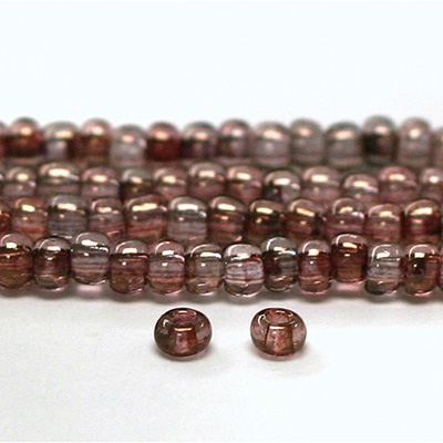 Preciosa Czech Glass Seed Bead - Round 06/0 LUMI ROSE 48095