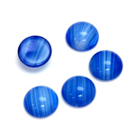 Glass Medium Dome Cabochon - Round 11MM PORPHYR SAPPHIRE