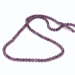 Gemstone Bead - Smooth Round 03MM AMETHYST