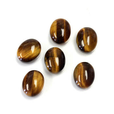 Gemstone Cabochon - Oval 10x8MM TIGEREYE