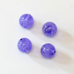 Plastic Bead - Perrier Effect Smooth Round 10MM PERRIER LILAC
