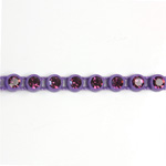 Plastic Rhinestone Banding 1 Row PP17 (SS8) AMETHYST-PURPLE