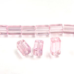 Glass Bead Table Polished - 08x4MM PINK