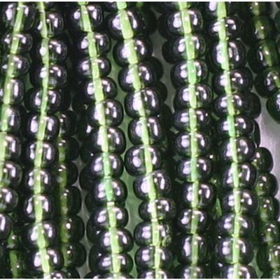 Preciosa Czech Glass Seed Bead - Round 10/0 DK OLIVINE 50290