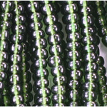 Preciosa Czech Glass Seed Bead - Round 06/0 DK OLIVINE 50290