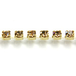 Preciosa Crystal Rhinestone Cup Chain - PP18 (SS8.5) LT COLORADO-RAW