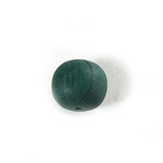 Plastic Bead - Smooth Drum 13x15 INDOCHINE TEAL