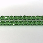 Czech Glass Fire Polish Bead - Round 05MM TURMALINE