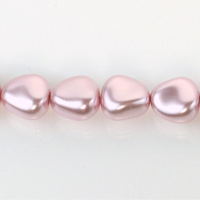 Czech Glass Pearl Bead - Potato 16x14MM LAVENDER 70427
