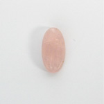 Gemstone Flat Back Carved Scarab 18x9MM ROSE QUARTZ