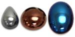 Metallic Coated Cabochons