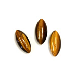 Gemstone Cabochon - Navette 15x7MM TIGEREYE