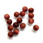 Man-Made No-Hole Ball - 07MM BROWN GOLDSTONE