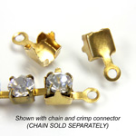 Brass Cup Chain Connector for ss18