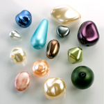 Glass Pearl Beads Czech