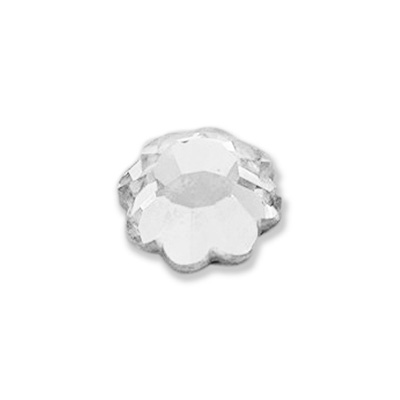 Preciosa Crystal Flat Back Hotfix stone - Flower 10SS CRYSTAL