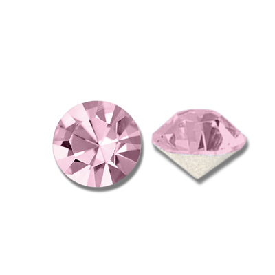 Swarovski Crystal Point Back Foiled Chaton - PP04 LIGHT AMETHYST