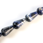 Gemstone Bead - Pear Smooth 18x11MM SODALITE