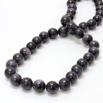 Man-made Bead - Smooth Round 10MM BLUE GOLDSTONE