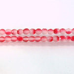 Czech Glass Fire Polish Bead - Round 04MM RED 93990