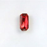 Glass Point Back Tin Table Cut (TTC) Stone - Cushioned Octagon 10x5MM ROSE