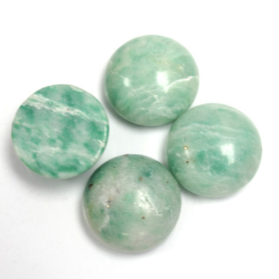 Gemstone Cabochon - Round 15MM JADE ZING JIANG