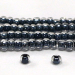 Preciosa Czech Glass Seed Bead - Round 06/0 CRYSTAL BLACK 38149