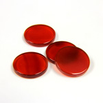 Gemstone Flat Back Flat Top Straight Side Stone - Round 13MM CORNELIAN