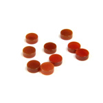 Gemstone Flat Back Flat Top Straight Side Stone - Round 05MM CORNELIAN