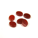 Gemstone Flat Back Flat Top Straight Side Stone - Oval 08x6MM CORNELIAN