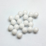 Glass No-Hole Ball - 05MM CHALKWHITE