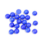 Gemstone Cabochon - Round 05MM HOWLITE DYED LAPIS