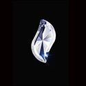 Asfour Crystal Chandelier Parts - Pendalogue Pendant - Swing Prism 23x50mm (2 Inch) CRYSTAL 1 Hole
