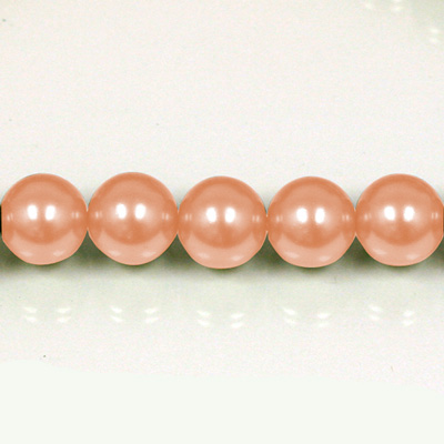 Czech Glass Pearl Bead - Round 03MM COPPER 70415