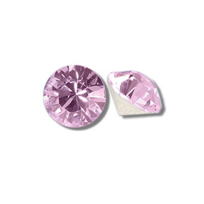 Swarovski Crystal Point Back XILION Foiled Chaton - SS24 LIGHT AMETHYST