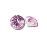Swarovski Crystal Point Back XILION Foiled Chaton - SS24 LIGHT AMETHYST