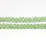 Chinese Cut Crystal Bead - Rondelle 02x3MM PERIDOT