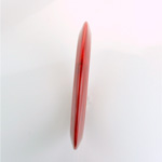 Acrylic Bangle - Knife Edge 8.5MM RED CORAL MATRIX